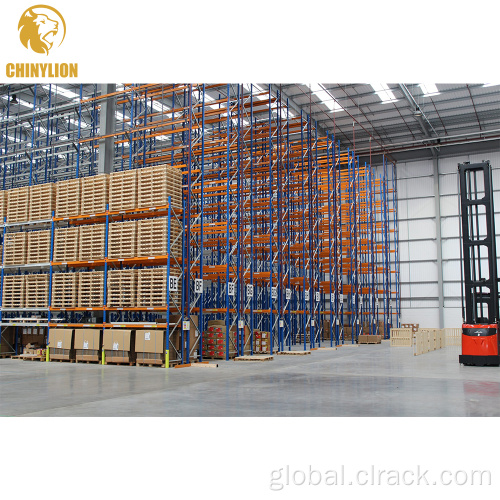 Vna Racks System Very Narrow Pallet Rack / VNA Shelves System Manufactory